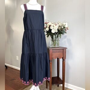 J.Crew Factory Tiered Maxi Sundress